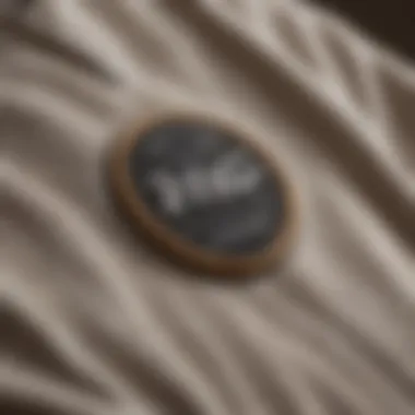 Heritage Logo Detail on HUF Hoodie Vintage-Inspired HUF Hoodie with Embroidered Logo
