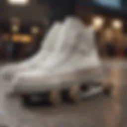 Iconic White Chucks in Skateboarding Culture