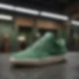 Innovative Design of Legacy Green Sneakers