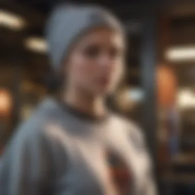 Innovations in Sweatshirt Fashion Innovative sweatshirt styling in contemporary fashion