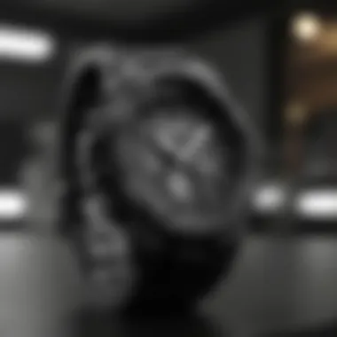 Innovative Technology in G Shock Black and White Watch