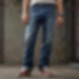 Illustration of JNCO Carpenter Jeans history