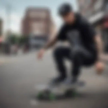 Embodying Skate Culture with Ken Block Fashion Skateboarder wearing Ken Block clothing