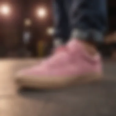 Enhanced Performance in Pink Skate Shoes Enhanced Performance in Pink Skate Shoes