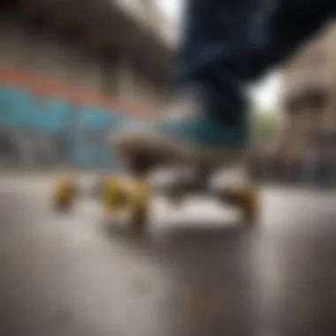 Innovative technology used in skateboards to prevent loss.