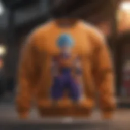 Majestic Dragon Ball Z Sweater Design