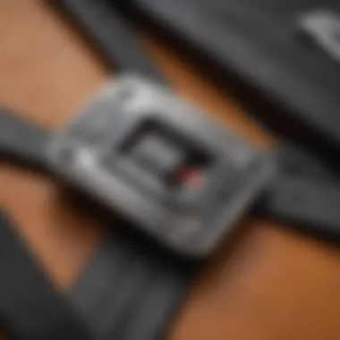 Innovative Design Elements Unique seat belt belt buckle featuring a sleek and modern design