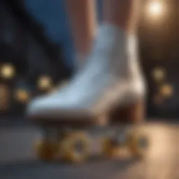 Elegant Moonlight Roller Skate Size 6