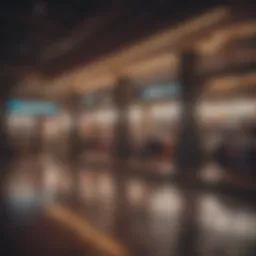 Inside view of Stonewood Mall showcasing retail stores