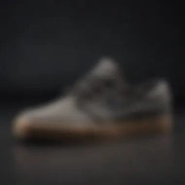 Sleek Silhouette of Nike SB Stefan Janoski Shoes Elegant silhouette of Nike SB Stefan Janoski shoes