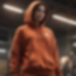 Abstract representation of comfort and style in activewear