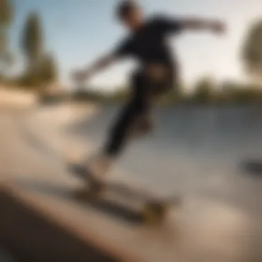 Diversity in Skateboarding Culture A vibrant skate park filled with diverse skaters enjoying their passion
