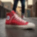 Iconic Red Chuck Taylors