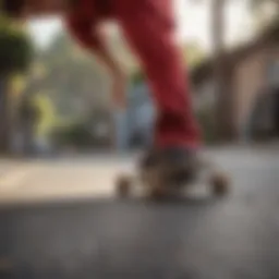 Abstract depiction of Santa Cruz Skateboard Company's inception