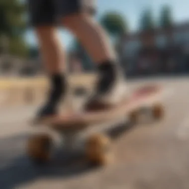 Various types of skateboards suitable for kids displayed together