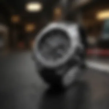 Sleek Modern Design Sleek and Stylish G Shock Black and White Watch