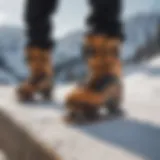 Snowboard boot traction technology