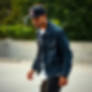 The Black Denim Jacket for Men: A Timeless Wardrobe Staple in Skate Culture Summary