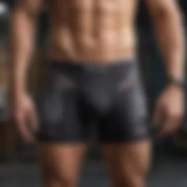 Design and Comfort of XS Ethika Boxers Close-up of XS Ethika boxers showcasing design and comfort