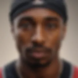 Iconic Tupac Portrait in Skateboarding Culture