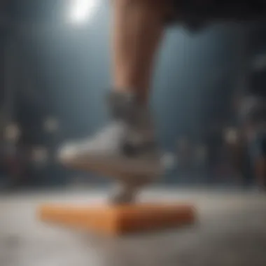 Performance in Action: Nike Shoe Guards Skater demonstrating the effectiveness of Nike shoe guards during a trick