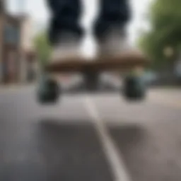 Skateboard showcasing various widths