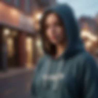 Chic Urban Street Look with Baja Hoodie Urban Street Style with Baja Hoodie