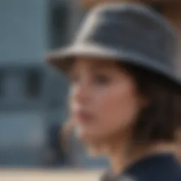 Vans Boonie Bucket Hat in Urban Setting