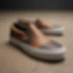 Vans Mod Slip-On showcasing its sleek design