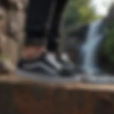 Cultural Significance of Vans Old Skool Black Waterfall Cultural impact of Vans Old Skool Black Waterfall in skate culture