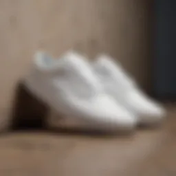 Vans Old Skool Mule White showcasing its stylish silhouette