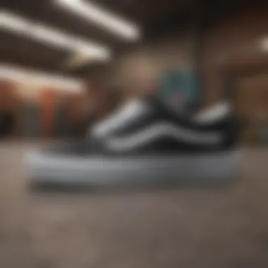 Tech-Forward Footwear Vans shoe with futuristic technology integration
