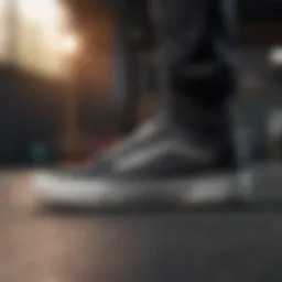 Side view of Vans UltraRange EXO MTE showcasing its innovative silhouette