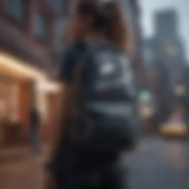 Versatile Nike Bookbag: A Stylish Urban Companion Versatile Nike Bookbag in Urban Setting