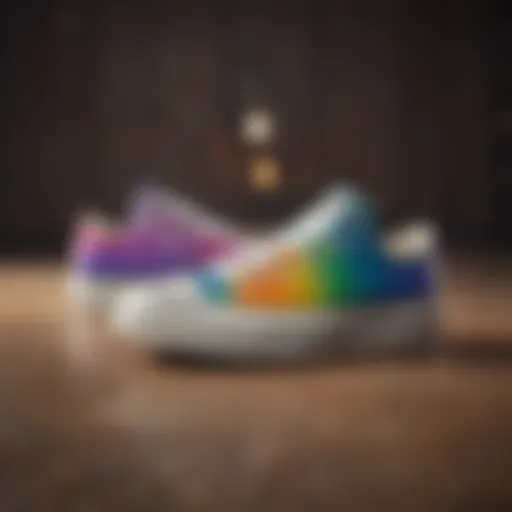 Vibrant Color Palette of Converse Platform Multicolor Shoes