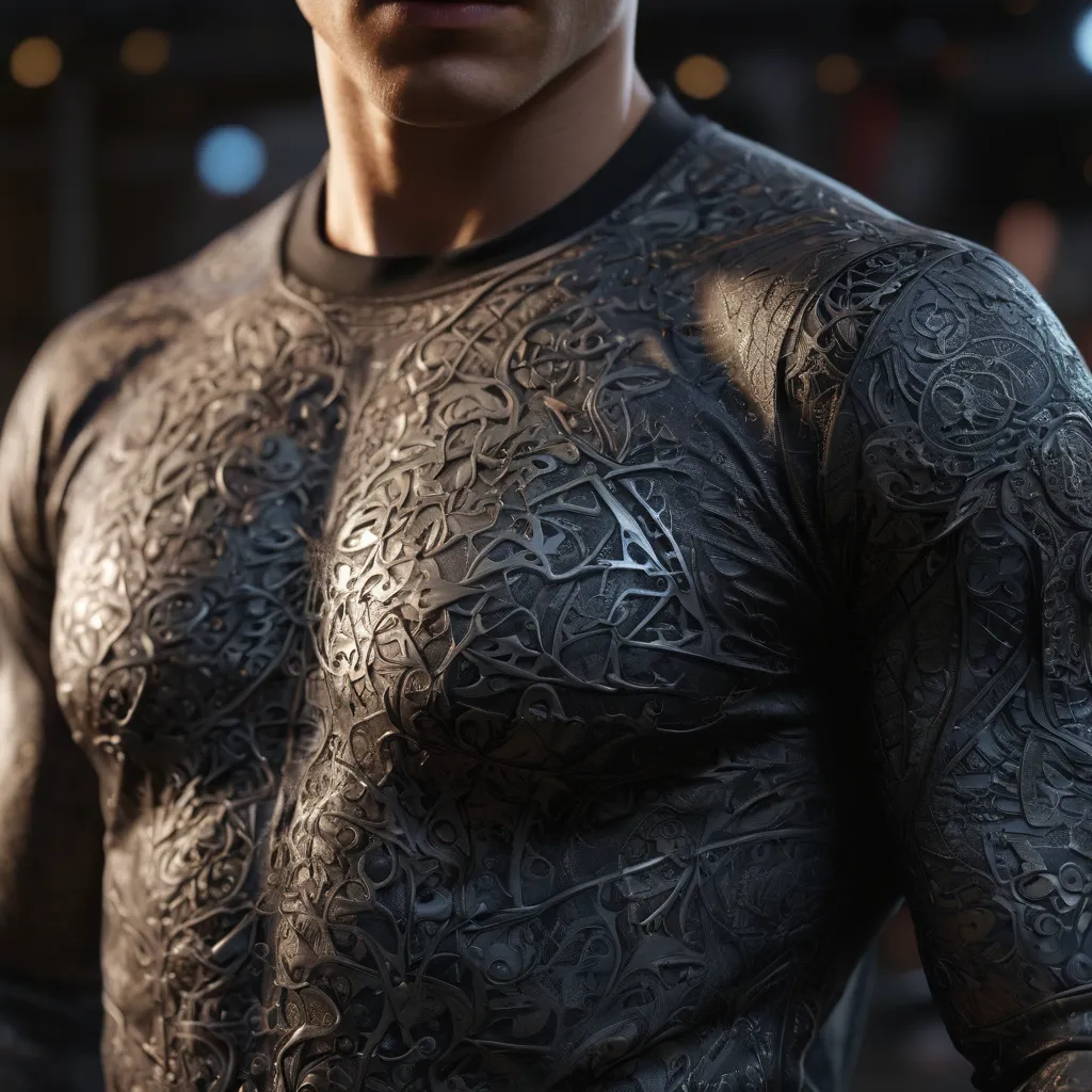 Gaming Pattern Print Men Long Robe